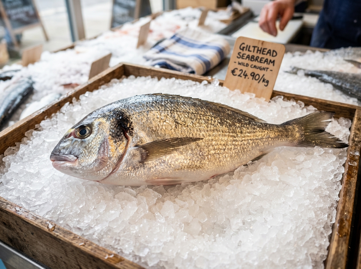Seabream (Grilled-Bran) (Grilled-Lemon and Oil)(Fried)